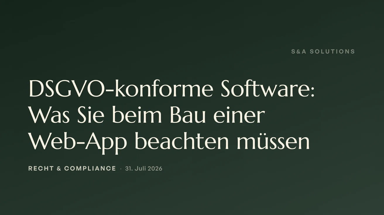 Abstrakte geschichtete Datenstruktur mit abgeschirmten Bereichen als Sinnbild für Datenschutz in der Software-Architektur